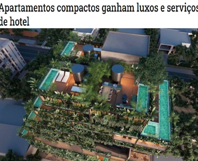 Apartamentos compactos ganham luxos e serviços de hotel