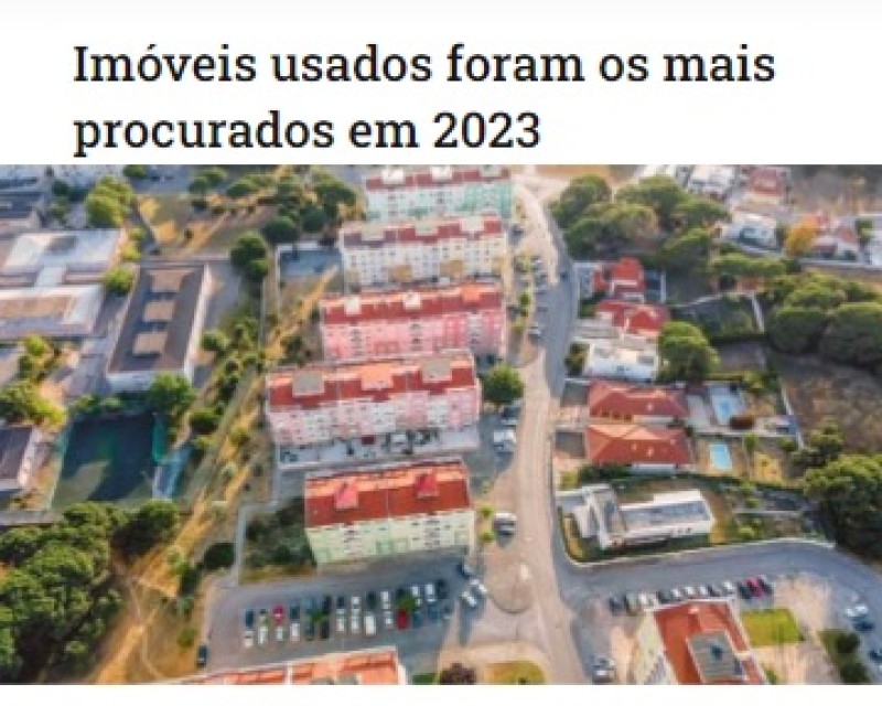 Imóveis usados foram os mais procurados em 2023